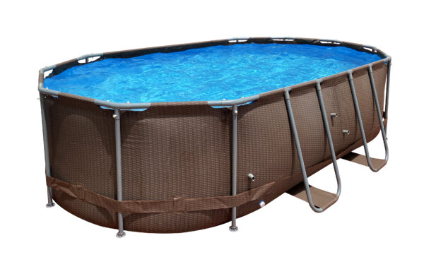 Avenli 14 ft Brown Oval Steel Frame Above Ground Swimming Pool with accessories 533ed867 6e9c 48e2 9abd 1b92c3392179.209d0af79b61175e31629910c0e459cb scaled