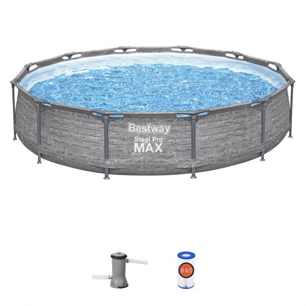 Bestway Steel Pro MAX 12 x 30 Above Ground Outdoor Swimming Pool Set 56877e47 b4f6 4083 bf42 68e7b2f0af92.acb1eb29495990e8296b04f0b6565297