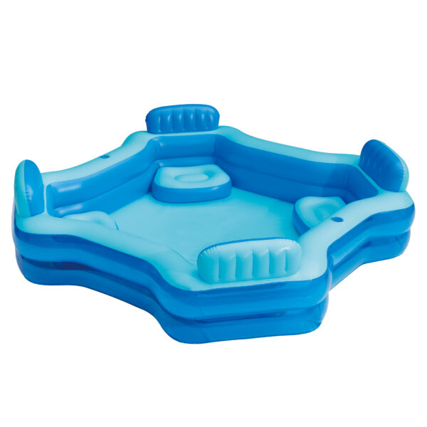 Bluescape Blue Deluxe Comfort Inflatable Family Swimming Pool 4 Seats Square Age 6 up 03d17885 3d96 4102 9301 75feda0eb6d7.e6f1425620ecb7a066e0084707ca7118