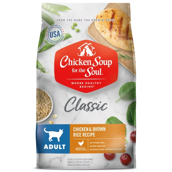 Chicken Soup for the Soul Adult Dry Cat Food Chicken Brown Rice Recipe Cat 13 5 lb 33cf76c0 6873 40e1 8fd8 1a61a9351ebb.91f228cdb40b1fdc8a73f4bcb8862624