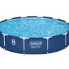 Coleman Steel Pro 12 ft x 33 in Round Metal Frame Above Ground Pool Set 4b6c1309 7034 4a15 9e90 a79967b0e209.a649a8ab142ad33f1a0360baf65d0058