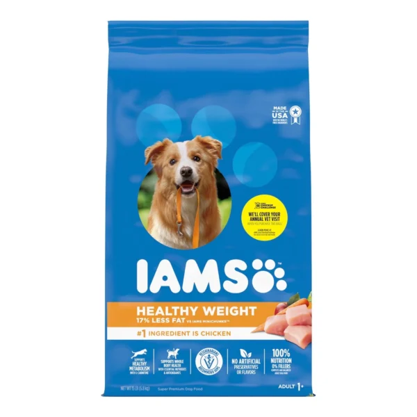 IAMS Proactive Health Healthy Weight Chicken Dry Dog Food 15 lb Bag bc17eaf3 a954 41ef b08b 5202a8e902b4.00677b3d7012ae204983af01fecd27ac