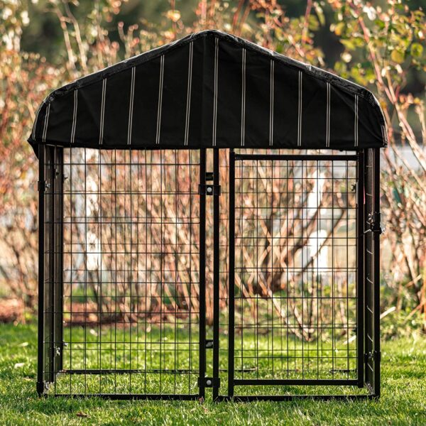 Lucky Dog Welded Wire Pet Resort with Cover 52 H x 48 W x 48 L 8e05ce0c 0141 421d 8acc dd436cc6ac95.8b94b30e8e19019a5097534b6e7e6697