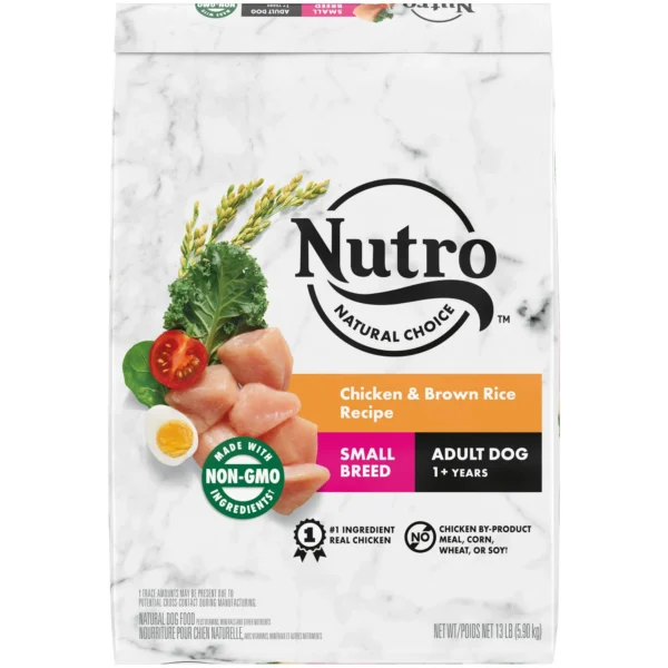 NUTRO NATURAL CHOICE Chicken Brown Rice Recipe Small Breed Adult Dry Dog Food 13 lb Bag 72d0abdb 3c5b 4072 ae63 03a2474d1977.5ebca364e5a3c9264d736e838ff185a3