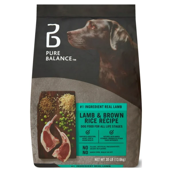 Pure Balance Lamb Brown Rice Recipe Dry Dog Food 30 lbs fe554ec7 f298 4a50 b59c 3be631e81a2c.3206922eb2724b028f5f43079404f798