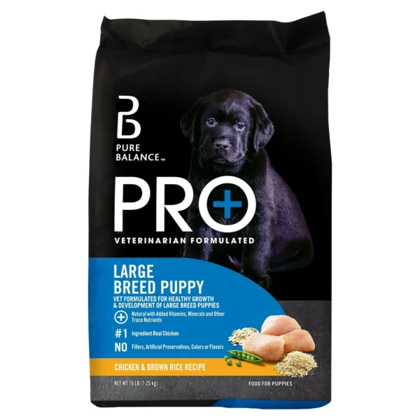 Pure Balance Pro Chicken and Brown Rice Large Breed Puppy Food 16 lbs a15b56a2 f980 45d4 8552 2e7560b3abbc.60acd1d29c0ae78170c2e891a189faa3