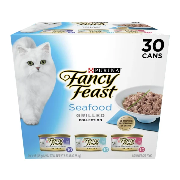 Purina Fancy Feast Gravy Wet Cat Food Variety Pack 3 oz Cans 30 Pack 20e183e6 22b6 45e7 952f c9914b3d4701.4eb8f960f7c538e96e19fc028190c348