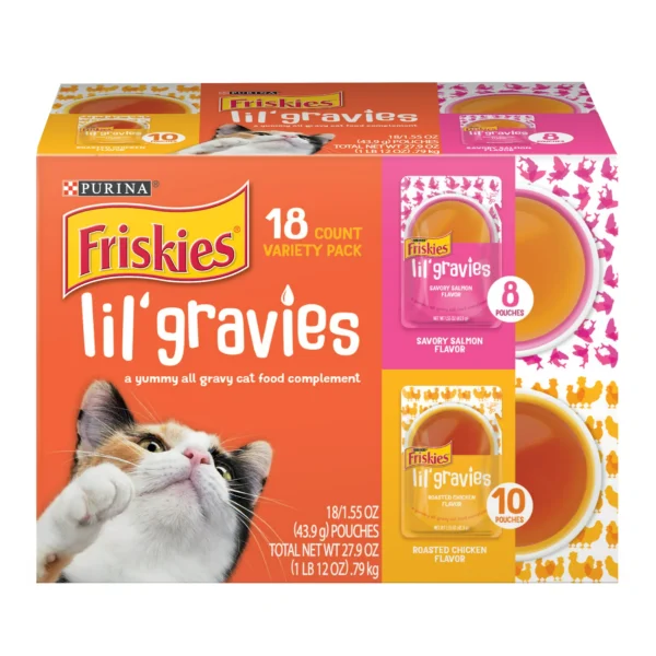 Purina Friskies Lil Gravies Wet Cat Food Variety Pack 1 1 oz Pouch 079f4cca f7e5 41e3 9720 3a0d3e7a210b.71252525e2f016f4dfd6a25dcb09b64c