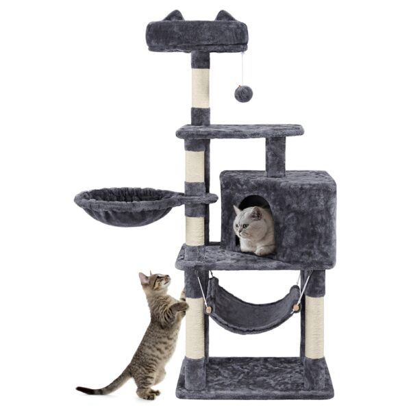 Renwick 54 5 Cat Tree Tower with Scratching Posts Multiple Colors 68e9a01e 3683 4cdd ad29 5e59f3a674e0.c9148c2071839fe82ee36189153f0cb4