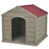 Rimax ECO Resin Dog House for Small Breeds 24 W Taupe ee504413 9cbf 4315 b602 2e057be84366.e78b31f20ab58d1c672172fd3ce57cb1