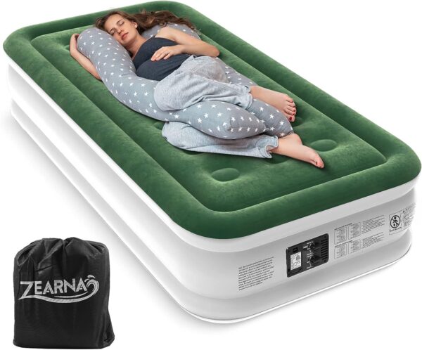 Zearna 16 Twin Air Mattress Durable Blow Up Mattress with Built in Pump for Guest Home Camping 55f8d110 c2a5 4296 88b6 796eac00b1c6.774e662d0e8b56fd6aff55f4808d7424