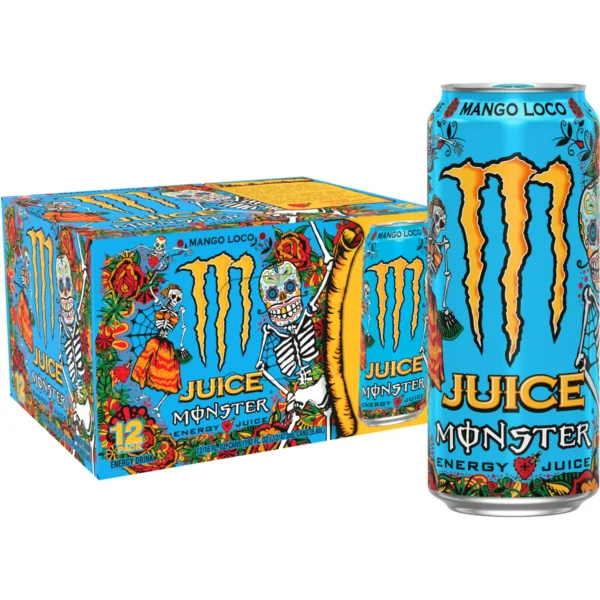 12 Cans Juice Monster Mang