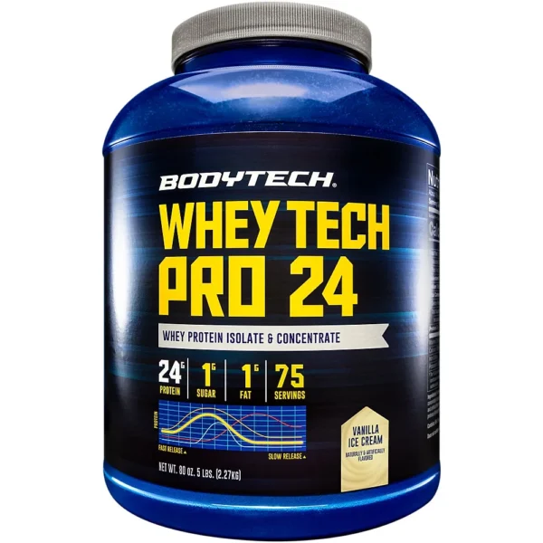 BodyTech Whey Tech Pro24 Powder Vanilla