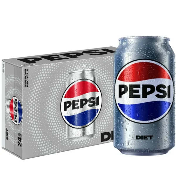 Diet Pepsi Cola Soda Pop 12 fl oz 24 Pack Cans b5206fdb 9247 4aec bc29 1015571cdad5.47377a8de897b50ec2d842c9ff55a297