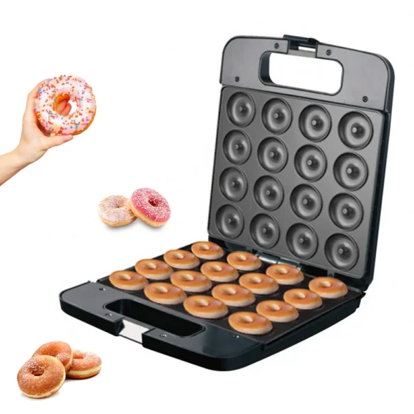 Donut Maker Machine Maquina Para Hacer Donas with Non stick Surface Bake 16 Doughnuts Perfect for Home Bakery Dessert 88c30e49 78d4 44b2 9595 bb420f443f40.48c25cac74044ce24b1bb7c9c4160ec8