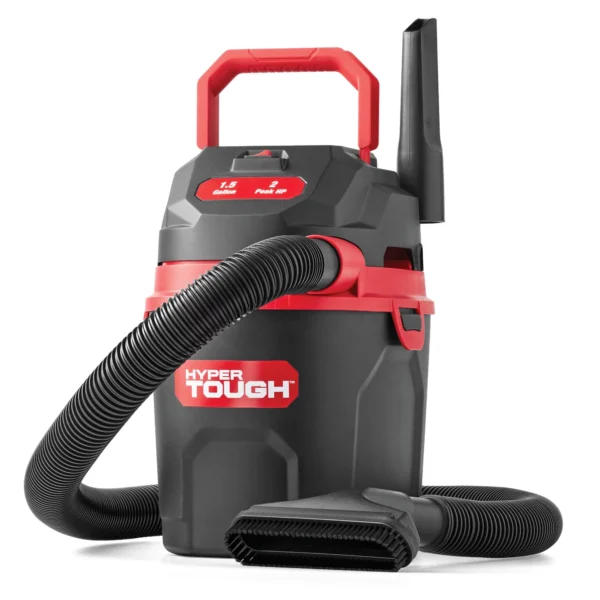 Hyper Tough 1 5 Gallon 2 Peak HP Poly Wet Dry Vacuum VH105 3502 New 8a26104b 255a 41b0 8c02 1cc1a1accf26.a83ebacb649cdcb1763d6b7fa88c3828