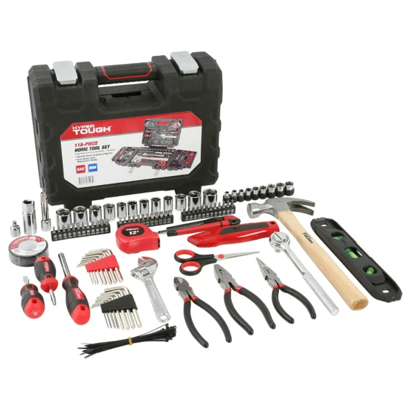 Hyper Tough 118 Piece Tool Set for Home Repairs 7003 dbc1c5bd 1a78 4296 ba04 2fc354ec348a.ba266ebd56d8211398cae62c462828bd