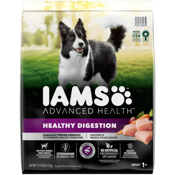 Iams Advanced Health Healthy Digestion With Real Chicken Dry Dog Food Adult 13 5 Lb Bag f5ec1750 c2ee 4a73 88c1 db2ef8830c7e.7a15ba952d3a279177de5cc7035a2bf7