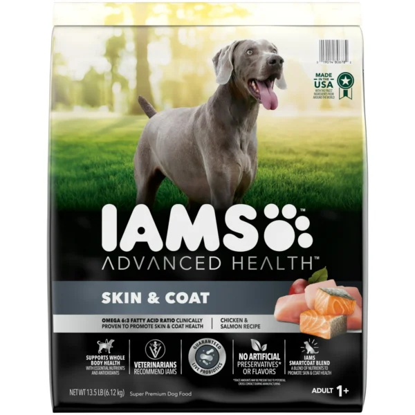 Iams Advanced Health Skin Coat Chicken And Salmon Recipe Adult Dry Dog Food 13 5 Lb Bag ea17736d b082 42b4 a07f 9aa2b33ba12a.97787143e84a7379c25bce922b17ff98