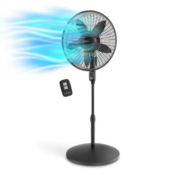 Lasko Cyclone Max 18 23 ft s High Velocity Pedestal Fan Remote 53 H Black S18605 New af935398 ab7d 4744 9b17 e790a1313afd.f227e67be790191fa4428f9b6f38438c