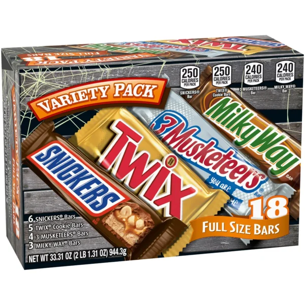 Mars Mixed Snickers Twix Milky Way 3