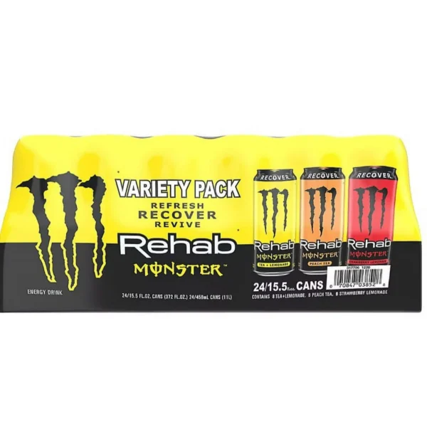 Monster Energy Rehab Variety Pack 15