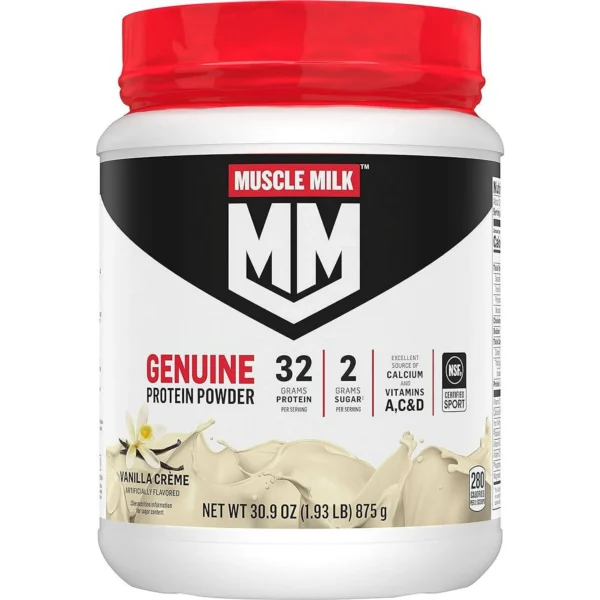 Muscle Milk Genuine Protein Powder Vanilla 32g