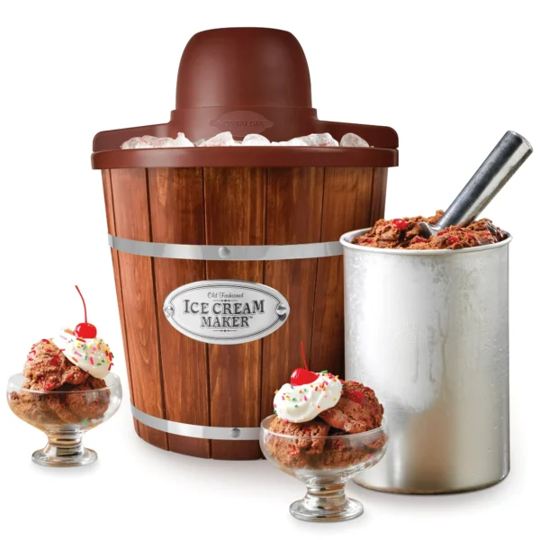 Nostalgia 4 Quart Wooden Ice Cream Bucket 277d8130 e0aa 4b34 8541 2ad9be292c0d 1.ca1259b7f33d1b584bd69f8d417994be