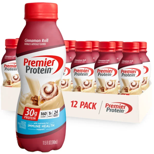 Premier Protein Shake Cinnamon Roll 30g Protein 11 5 fl oz 12 Ct 6e719f1a 8cea 4473 a220 af73ea28cb1f.56c175fe19ed257e7c82e1a39957531b