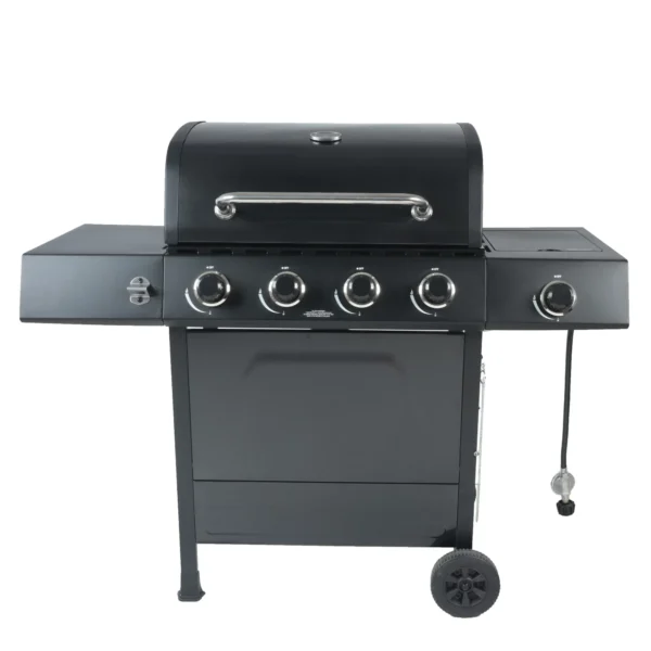 RevoAce 4 Burner Propane Gas Grill with Side Burner Pewter Fleck and Black 10fad028 1e8c 4d43 9fc8 1ffb065b2b96.6a479d1cde6cc9827676df610fb798ac