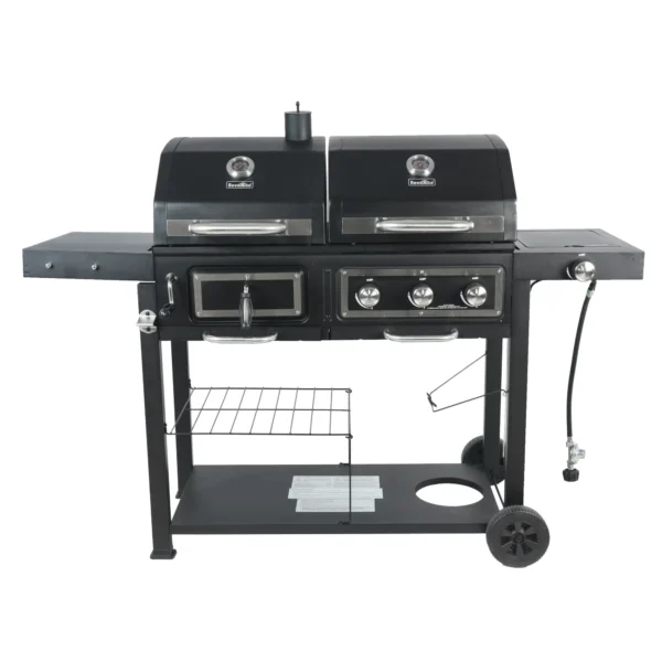 RevoAce Dual Fuel Gas Charcoal Combo Grill Black with Stainless e4e0e14f f029 4b37 9e91 a634382dd37d 2.e6ba5b2867008a001efefdc45d3b9649