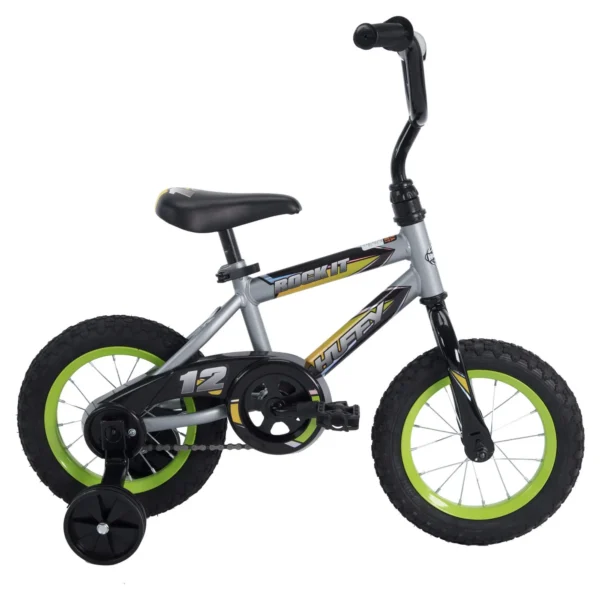 Huffy 12 in Rock It Kids Bike for Boys Ages 3 and up Years Child Grey Matte and Lime a5d31e49 b50d 4561 aac4 1e6641a67738.1433581c8a678ace1a88ed38613648b2