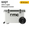 RTIC 52 QT Ultra Light Wheeled Hard Sided Ice