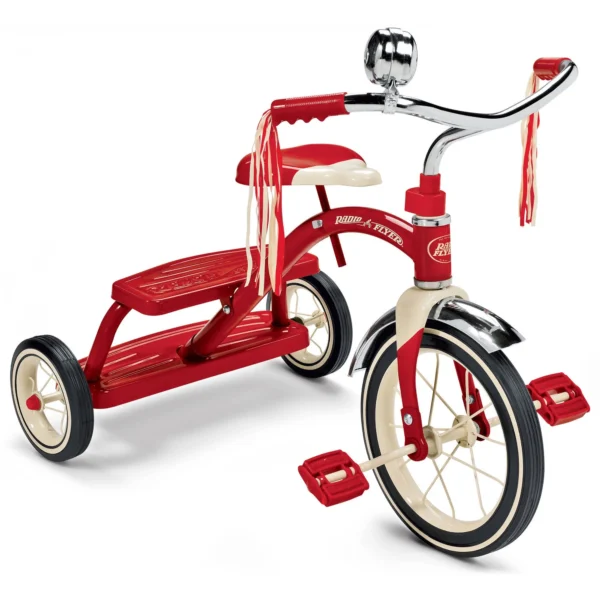 Radio Flyer Classic Red Dual Deck Tricycle 12 Fron