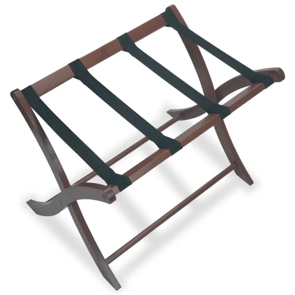 Winsome Wood Scarlett Luggage Rack Walnut Finish